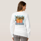 eiland Bermuda Souvenirs T-shirt (Achterkant volledig)