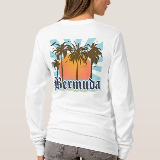 eiland Bermuda Souvenirs T-shirt (Achterkant)