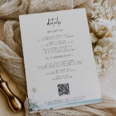 Eiland Bestemming Huwelijksdetails Kaart