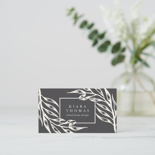 Eiland  Botanical Visitekaartje (Staand voorkant)