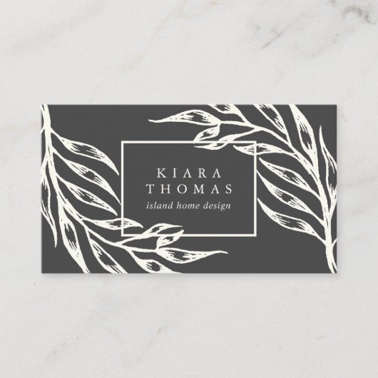 Eiland  Botanical Visitekaartje (Voorkant)