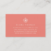 Eiland  Botanical Visitekaartje (Achterkant)