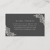 Eiland  Botanical Visitekaartje (Achterkant)