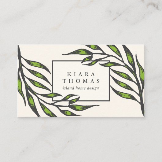 Eiland  Botanical Visitekaartje (Voorkant)