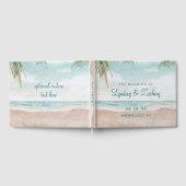 Eiland Breeze geschilderd strand scène tropische b Gastenboek (Volledig)