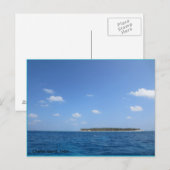 eiland briefkaart (Voorkant / Achterkant)