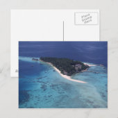 eiland briefkaart (Voorkant / Achterkant)