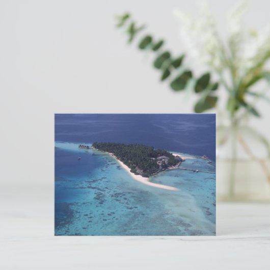 eiland briefkaart (Staand voorkant)