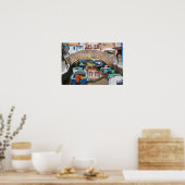 eiland Burano, Burano, Italië. Kleurrijk Poster (Keuken)