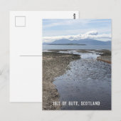 eiland Bute, Schotland Briefkaart (Voorkant / Achterkant)