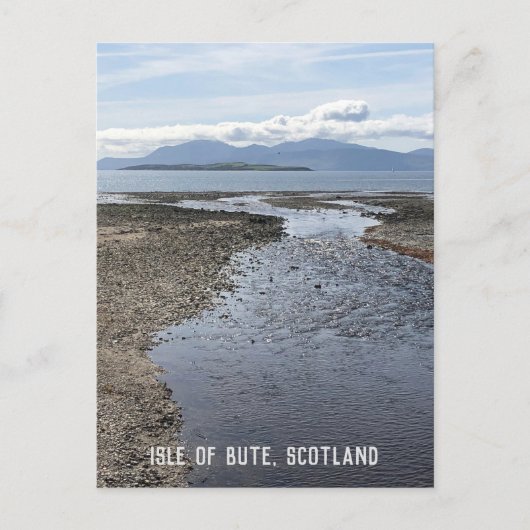 eiland Bute, Schotland Briefkaart (Voorkant)
