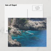 eiland Capri Briefkaart (Voorkant / Achterkant)
