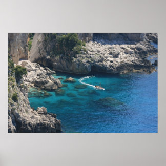 eiland Capri Poster