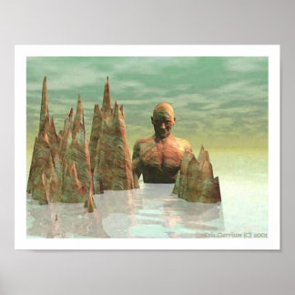 eiland Chameleon Titan Poster