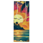 Eiland Cultuur Gift Bag 01 Wijn Cadeautas (Voorkant)