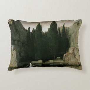 Eiland der doden van Arnold Böcklin, symbolisme ku Decoratief Kussen