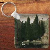 Eiland der doden van Arnold Böcklin, symbolisme ku Sleutelhanger (Voorkant)