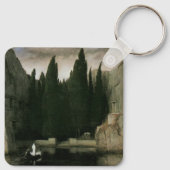 Eiland der doden van Arnold Böcklin, symbolisme ku Sleutelhanger (Achterkant)