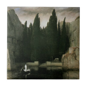 Eiland der doden van Arnold Böcklin, symbolisme ku Tegeltje