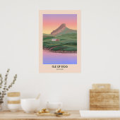 Eiland Eigg Schotland Reisposter Poster (Keuken)