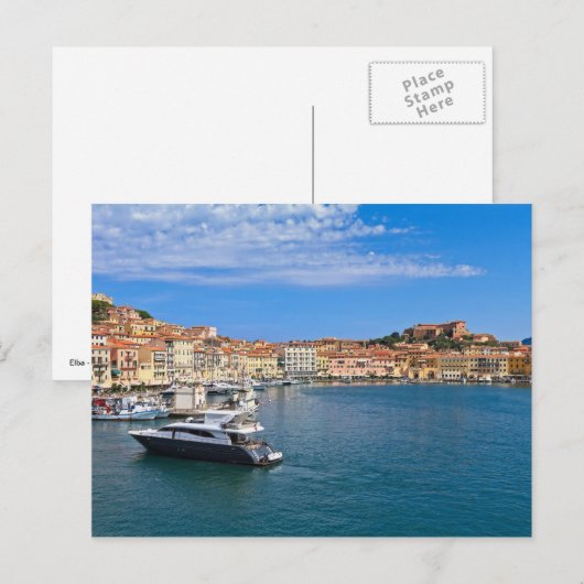 eiland Elba - Portoferraio Briefkaart (Voorkant / Achterkant)