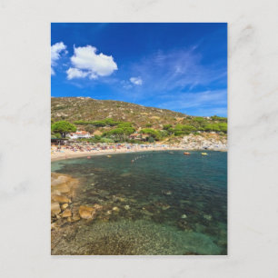 eiland Elba - strand in Seccheto Briefkaart