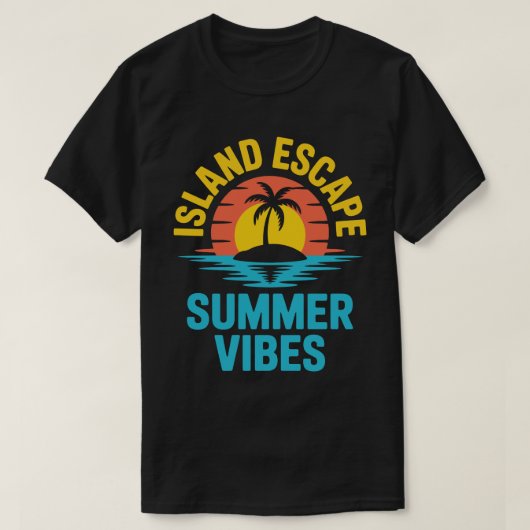 Eiland Escape T-shirt (Design voorkant)