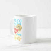 Eiland Feest Beach Bachelorette - Stranden Drank A Koffiemok (Voorkant links)