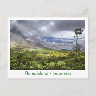 eiland Flores/Indonesië Briefkaart