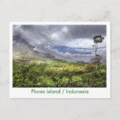 eiland Flores/Indonesië Briefkaart (Voorkant)