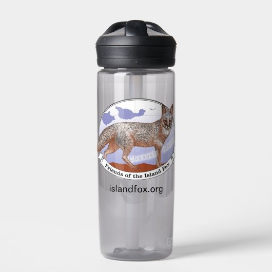 Eiland Fox Logo CamelBak® Waterfles 20 oz (Voorkant)