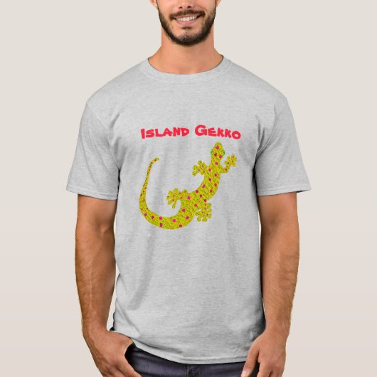 Eiland Gecko T-shirt (Voorkant)