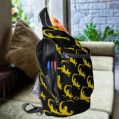 Eiland Gecko (zwart) Sling Bag