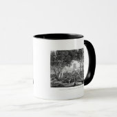 eiland Guam: Arbeidsgezinden in de tuin Mok (Voorkant rechts)