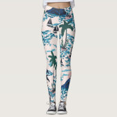 eiland Hawaii Leggings (Voorkant)