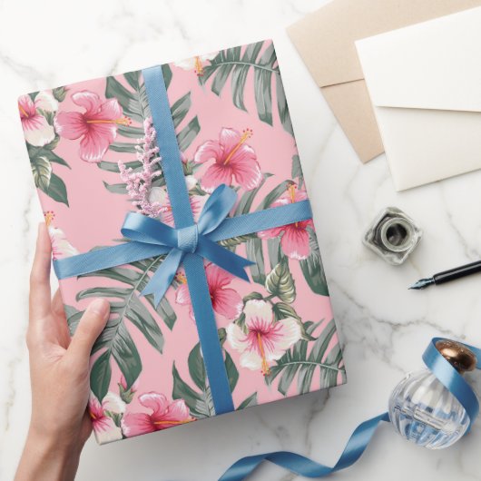 Eiland Hibiscus Cadeaupapier (Geschenken)