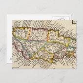 Eiland Jamaïca Briefkaart (Voorkant / Achterkant)