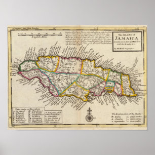 eiland Jamaica Poster