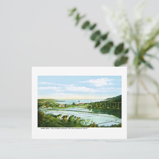 eiland Kauai Briefkaart (Staand voorkant)