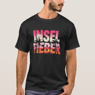 Eiland Koorts Strand Paradijs Vakantie Zonsonderga T-shirt
