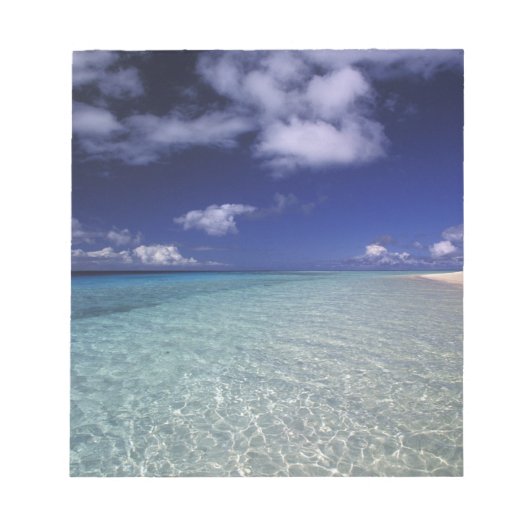 Eiland landschap, Vava'u eiland,Tonga 2 Notitieblok (Voorkant)