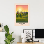 Eiland Lewis Schotland Reisposter Poster (Thuiskantoor)