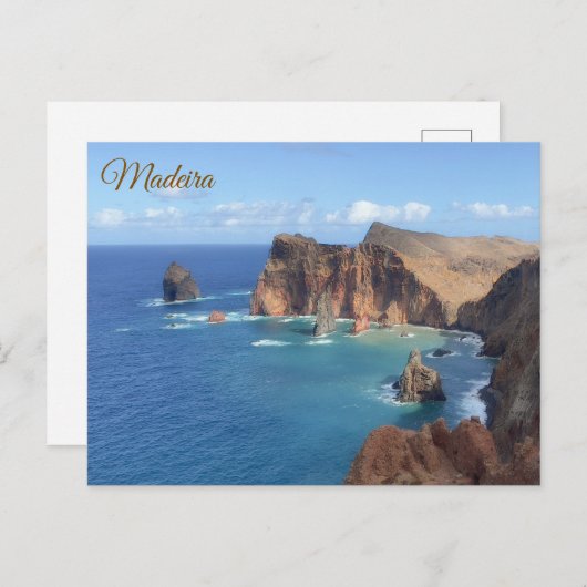 eiland Madeira Briefkaart (Voorkant / Achterkant)