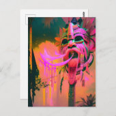 Eiland Magic in de Air Ken Gage Tropical Briefkaart (Voorkant / Achterkant)