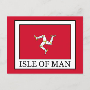 eiland Man Briefkaart