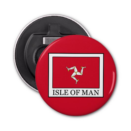 eiland Man Button Flesopener (Voorkant)