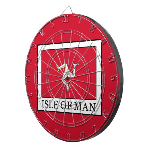 eiland Man Dartbord (Voorkant Rechts)