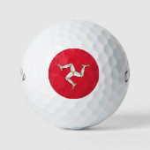 eiland Man Golfballen (Voorkant)