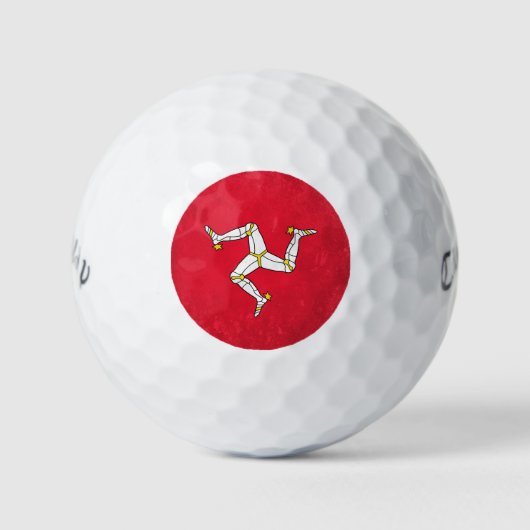 eiland Man Golfballen (Voorkant)