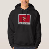 eiland Man Hoodie (Voorkant)